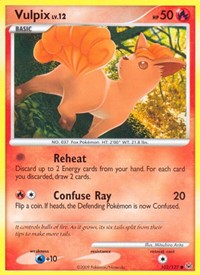 Vulpix 102/127 · Reverse Holo