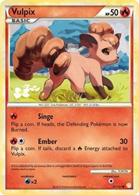 Vulpix 87/123 · Reverse Holo