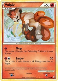 Vulpix 75/95 · Reverse Holo