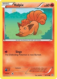 Vulpix 18/124 · Reverse Holo