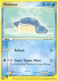 Wailmer 83/100 · Reverse Holo