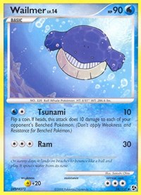 Wailmer 58/106 · Reverse Holo