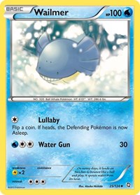 Wailmer 25/124 · Reverse Holo