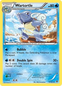 Wartortle 15/101 · Reverse Holo