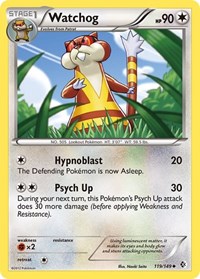 Watchog 119/149 · Reverse Holo