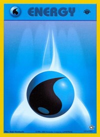 Water Energy 111/111 Neo Genesis 1st Edition Pokémon card