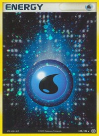 Water Energy 103/106 EX Emerald Pokémon card