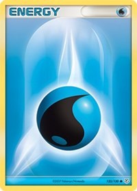 Water Energy 125/130 Diamond and Pearl Pokémon card