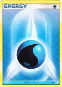 Water Energy 12/12 DP Trainer Kit: Manaphy & Lucario Pokémon card