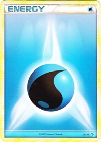 Water Energy (#10) 10/30 HGSS Trainer Kit: Gyarados & Raichu Pokémon card