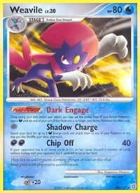 Weavile 40/132 · Reverse Holo