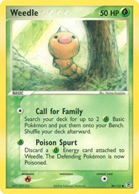 Weedle 86/112
