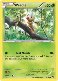 Weedle 3/146 · Reverse Holo