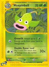 Weepinbell 065/147 · Reverse Holo