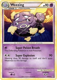 Weezing 38/95 · Reverse Holo