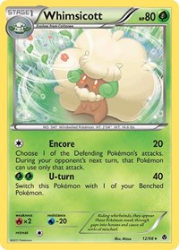 Whimsicott 12/98 · Reverse Holo