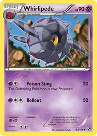 Whirlipede 53/114 · Reverse Holo