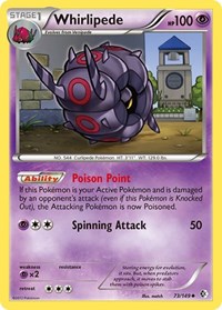 Whirlipede 73/149 · Reverse Holo