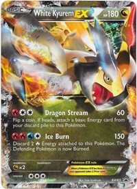 White Kyurem EX BW63