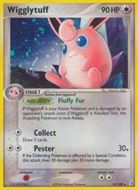 Wigglytuff 13/100 · Reverse Holo