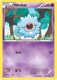 Woobat 50/114 · Reverse Holo