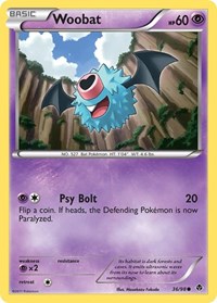 Woobat 36/98 · Reverse Holo