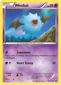 Woobat 50/108 · Reverse Holo