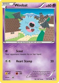 Woobat 70/149 · Reverse Holo
