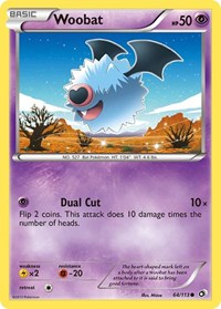 Woobat 64/113 · Reverse Holo