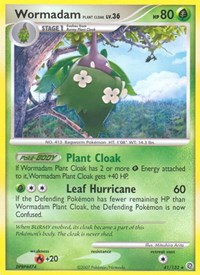 Wormadam Plant Cloak 41/132 · Reverse Holo