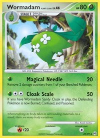 Wormadam Plant Cloak 49/99 · Reverse Holo