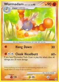 Wormadam Sandy Cloak 50/99 · Reverse Holo