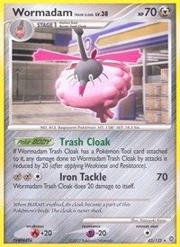 Wormadam Trash Cloak 43/132 · Reverse Holo