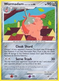 Wormadam Trash Cloak 51/99 · Reverse Holo