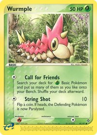 Wurmple 81/97 · Reverse Holo