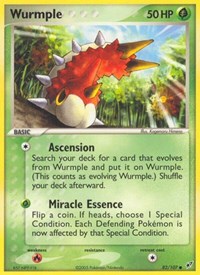 Wurmple 82/107 · Reverse Holo