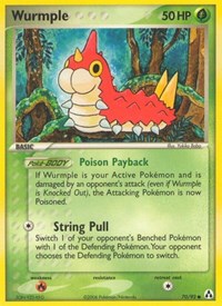 Wurmple 70/92 · Reverse Holo