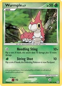 Wurmple 104/130 · Reverse Holo