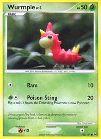 Wurmple 103/127 · Reverse Holo
