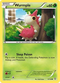 Wurmple 6/124 · Reverse Holo