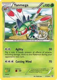 Yanmega 5/124 · Reverse Holo