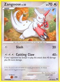Zangoose 59/106 · Reverse Holo
