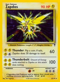 Zapdos 019/110 · Reverse Holo