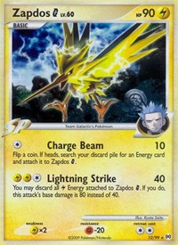 Zapdos G 12/99 · Reverse Holo