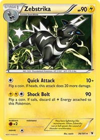 Zebstrika 36/101 · Reverse Holo