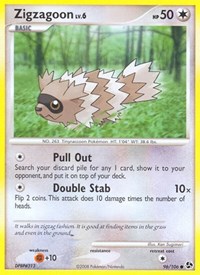 Zigzagoon 96/106 · Reverse Holo