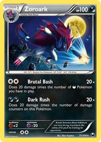 Zoroark 71/108 · Reverse Holo