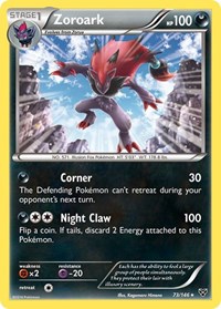 Zoroark 73/146 · Reverse Holo