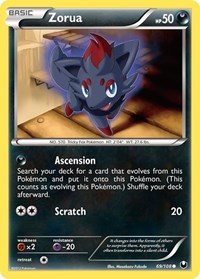 Zorua 69/108 · Reverse Holo