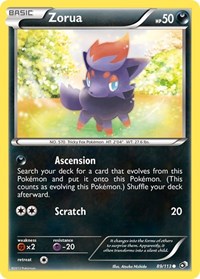 Zorua 89/113 · Reverse Holo